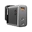 Noise 65W GaN Wall Charger Black with 3 Ports