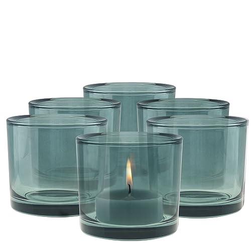 Versatile: il contenitore si adatta perfettamente a qualsiasi stile di arredamento. Permette di esporre efficacemente piccole piante o altre decorazioni. Ideale per versare le candele da soli. Elegante portacandele e tealight per piccole e grandi occasioni, come riunioni con parenti e amici, battesimi, compleanni, comunioni o matrimoni