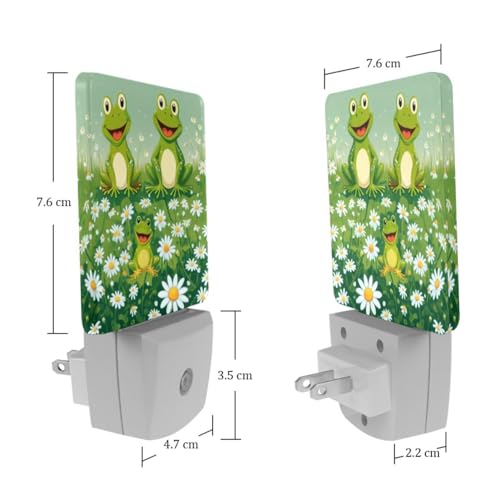Lámpara de noche LED con sensor para niños 7.6x7.6 cm miniatura 7