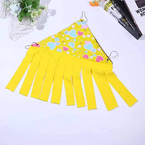 VILLCASE Rede de Papagaio Gaiola de PÃ¡ssaro Habitat de Rede RÃ©ptil DecoraÃ§Ã£o para Escalada Algod