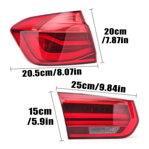 Feu arrière de Voiture LED avec Clignotant Dynamique BMW F30