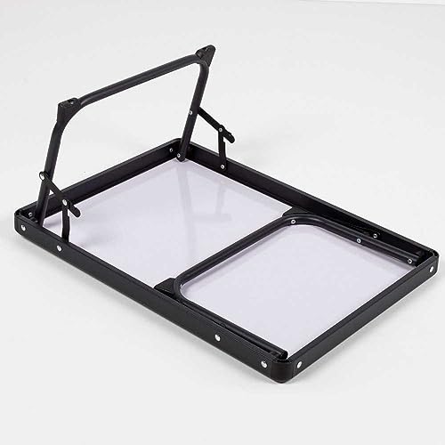 AKTIVE Mesa Plegable Camping portátil Antivuelco de acero y Madera MDF, con asa para fácil Transporte, Mesa Baja, Mesa Picnic, Medidas 56x40x25cm, Accesorios de Camping (63018) - imagen 5