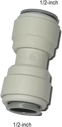 Vista 23 de Acoplamiento de tubo OD de copolímero de acetal, válvula de cierre manual, empuje para conectar piezas del sistema de filtro de agua RO