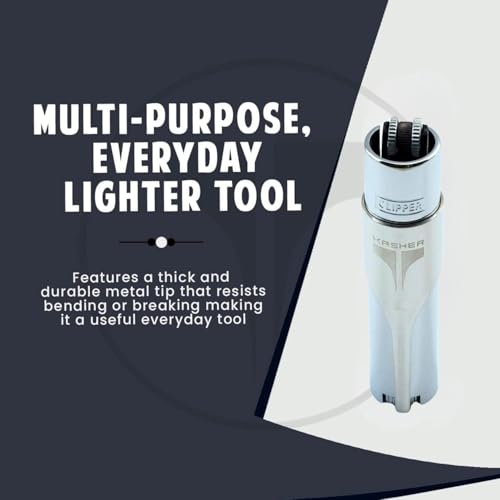 Encendedor metálico multipropósito Kasher recargable miniatura 5