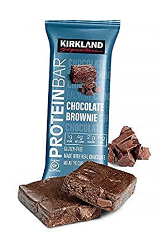 Kirkland Signature Protein Bars Chocolate Brownie 2.12 oz, 20-count - PACK OF 2