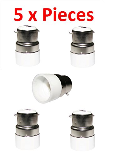 Adaptador de bombillas B22 a SES E14