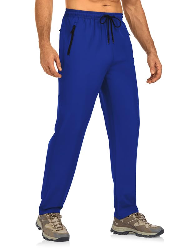 INYOTRAK Men's Hiking Pants Lightweight Water Resistant Quick Dry Athletic Joggers with 3 Pockets - image 4
