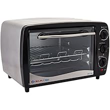 Bajaj Majesty 1603 TSS 16L Oven Toaster Griller (OTG) with Power Coated Stainless Steel Body, Silver