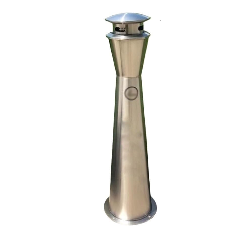 Stand ashtray Outdoor Stainless Steel Vertical Ashtray, Smoke Extinguishing Column, Hotel and Cigarette Butt Collection Bucket Pillar