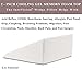 InteVision Extra Large Bed Wedge Pillow (33 x 30.5 x 12 inch) and Headrest Pillow in One Package - Helps Relief from Acid Reflux, Post Surgery, Snoring - Egyptian Cotton Cover - 2 inch Memory Foam Top