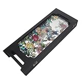 Mini design efficiente: con le sue dimensioni di schermo pieghevole in miniatura, fornisce una separazione pratica per piccoli tavoli o ripiani come pannello decorativo per la privacy del desktop senza sacrificare lo spazio del tavolo, mini schermo per casa giocattolo, decorazione dello schermo del desktop