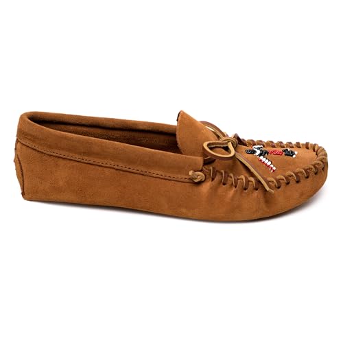 Minnetonka Men's Thunderbird Animikii Soft Leather Sole2