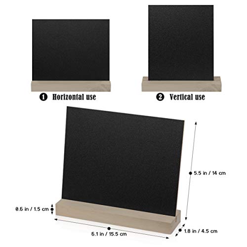 SUPVOX - Segnaposto in legno per feste