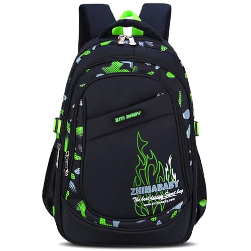 Kinderrucksack Für Schule – 30x15x43 Cm, Wasserdicht, Mit Reflektorstreifen, Für Jungen 7–10 Jahre