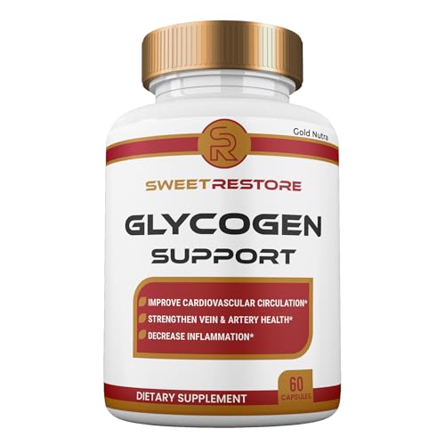 Gold Nutra Sweet Restore Capsules All Natural Maximum Strength Sweet Restore Glyco Pills 1 Month Supply (1 Pack)