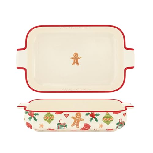Dxcaicc Baking Tray Christmas Baked Flower Pancake Man