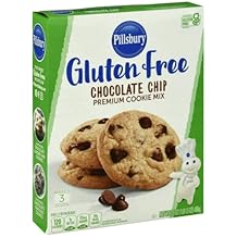 Pillsbury Gluten Free Chocolate Chip Cookie Mix, 17.5-Ounce Pack of 12
