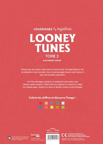 Coloriages mystères - Looney Tunes T2