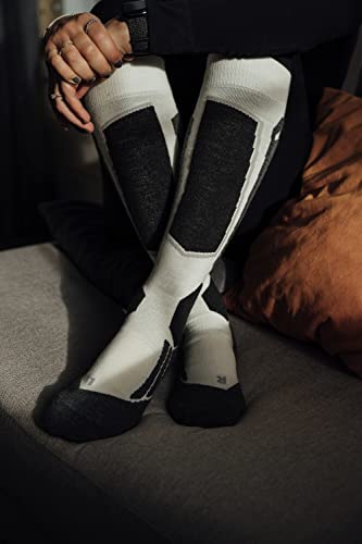 Image of FALKE Women's SK2 Intermediate Ski Socks, Warming, Quick Dry Merino Wool, 1 Pair