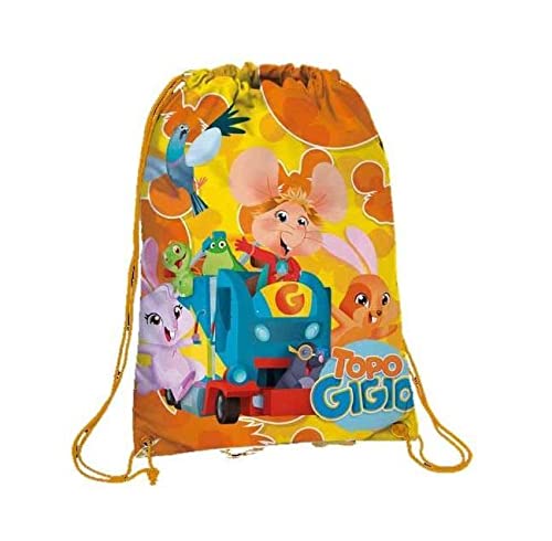 Pratica e comoda Topo Gigio 21 Sacca Asilo, Giochi Preziosi, Multicolore