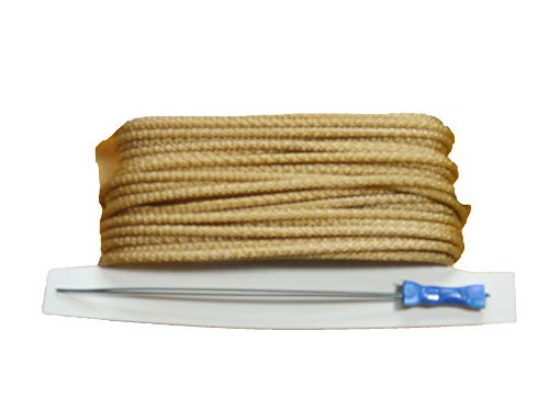 2.7mm 100 Feet Oak Blind Cord Plus Threading Tool and Basic Video Instructions
