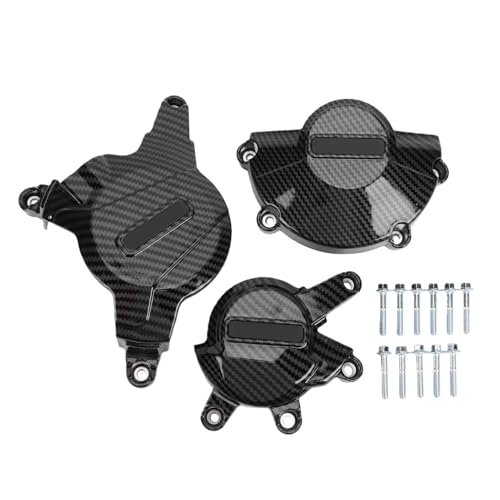 Protection moteur moto nylon 60% fibre de verre longue style carbone