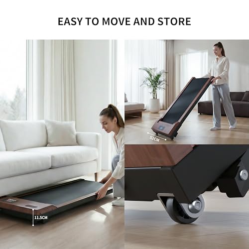 Image of Walking Pad Treadmill for Home Office,2 in 1 Under Desk Treadmill 2.5HP Low Noise Portable Treadmills with Remote Control and LED Display, Compact Treadmills,Walking Jogging Running Machine