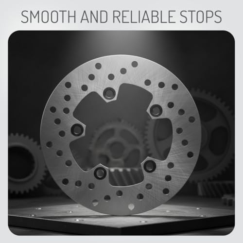 Image of TRP TRADERS Rear Brake Disc Plate compatible With OLA S1, S1 PRO Gen1 and Gen2, Stainless Steel, 18 cm