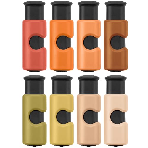 Mr. Pen- Squeeze and Lock Bread Bag Clips, 2.4 Inch, 8 Pack, Multicolor Squeeze Lock Clips, Reusable Bag Closures for Bread, Snacks, Coffee, Food Storage, Fits Thick and Thin Bags