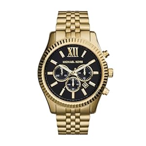 Michael Kors Lexington Men’s Watch, Stainless Steel Bracelet Watch for Men