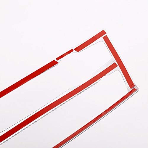 Miniatura 6 de CHEYA ABS Consola de coche aire acondicionado volumen perilla caja marco ajuste para BMW X5 X6 E70 E71 2008-2013 Auto Accesorios (cromo)