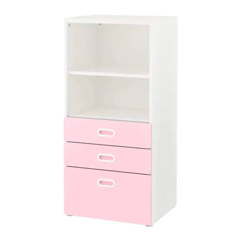 IKEA　STUVA STUVA Wardrobe white, orange - IKEAPEDIA