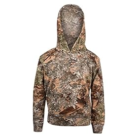 Kings-Camo-KCK215-Kids-Classic-Hunting-CottonPoly-Blend-Camo-Pullover-Hoodie