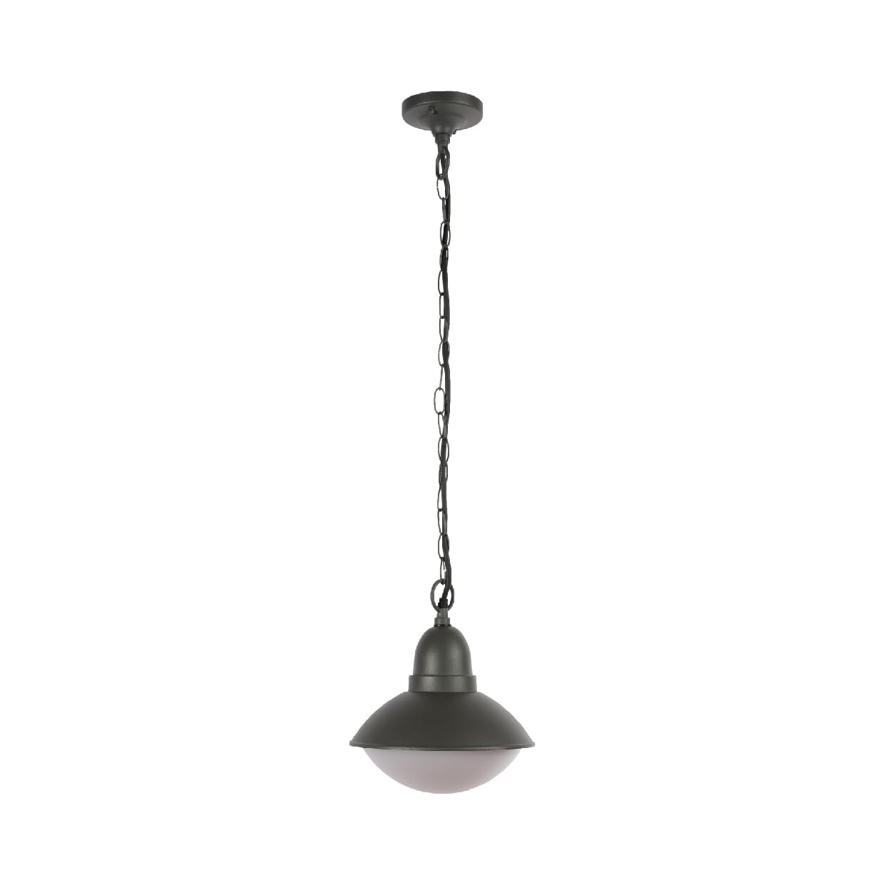 Tekled Dark Grey Myhome Norman Outdoor Pendant Lamp | E27 Compatible Ceiling Light | Weatherproof Assurance Ip44 | For | For Entryways Balconies Lofts Patios Porches | (Bulb Not Included)