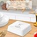 Pilipane Portable USB Dishwasher, Sink Washing Appliance, Compact Dishwasher, Mini Ultrasonic Electrolysis Washing Machine for Efficient Kitchen Washing (White)