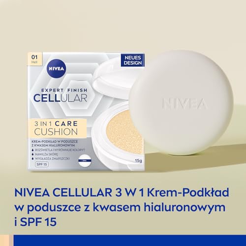 Nivea Cellular Expert Finish 3 In 1 Cura Cuscino Crema Antirughe Cuscino Chiaro, 15 G - 3