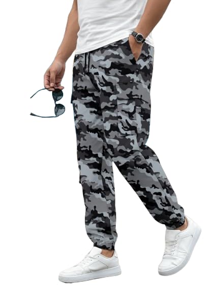 swastik aparels Swastik Apparels Men's Military Track Pant | Track Pants | Yoga Wear | Regular fit | Active wear | Lycra Full Elastic Jogger Track Pant | Gym Wear | Cargo Pant-picture-22