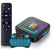 CHROX Android 13.0 TV Box,HK1 RBOX K8 RK3528 Quad Core CPU Smart TV Box Android Media Player Support USB 3.0/ 3D/ 4K/8K H.265/2.4G/5G WiFi with Wireless Mini Keyboard,4gb+32gb