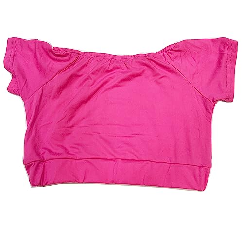 Image of TACKTIMES 2Pcs Girls Sleeveless Crop Top with Shorts Outfit Set for Athletic Leotard Dancing Swimming Gymnastics Dancewear