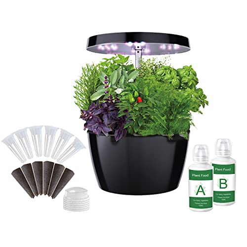 Amazon.com : banborba Hydroponics Growing System with LED Grow Lights ...