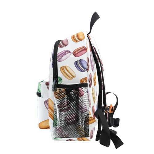 ALAZA Macaroon Cookies Toddler Backpack Kid's School Bag Preschool Kindergarten Elementary School for Boys Girls4