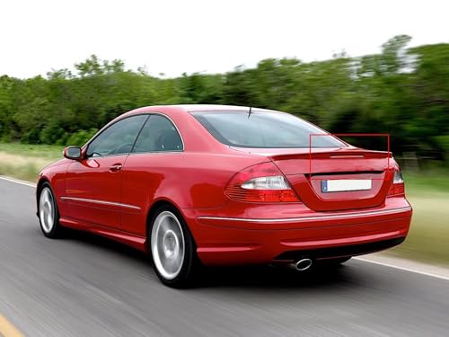 Troisième feu stop LED noir au design épuré pour Benz CLK