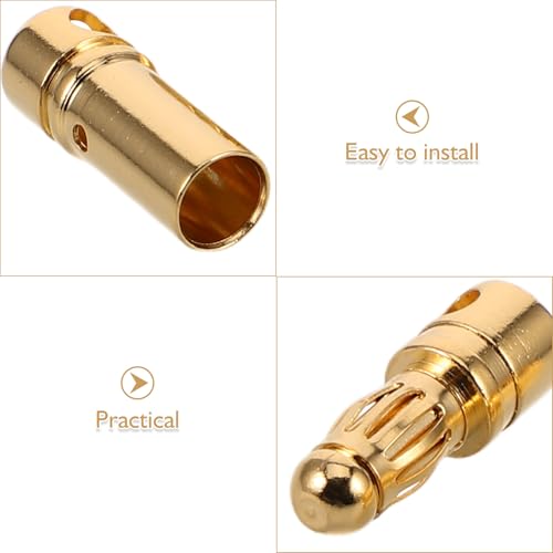 Conectores banana de 20 piezas con transferencia limpia para audio 3