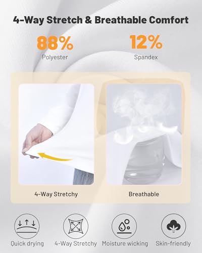 Runhit Youth Boys Compression Thermal Shirt Long Sleeve Fleece Base Layer Undershirt for Football Baseball Soccer Basketball4