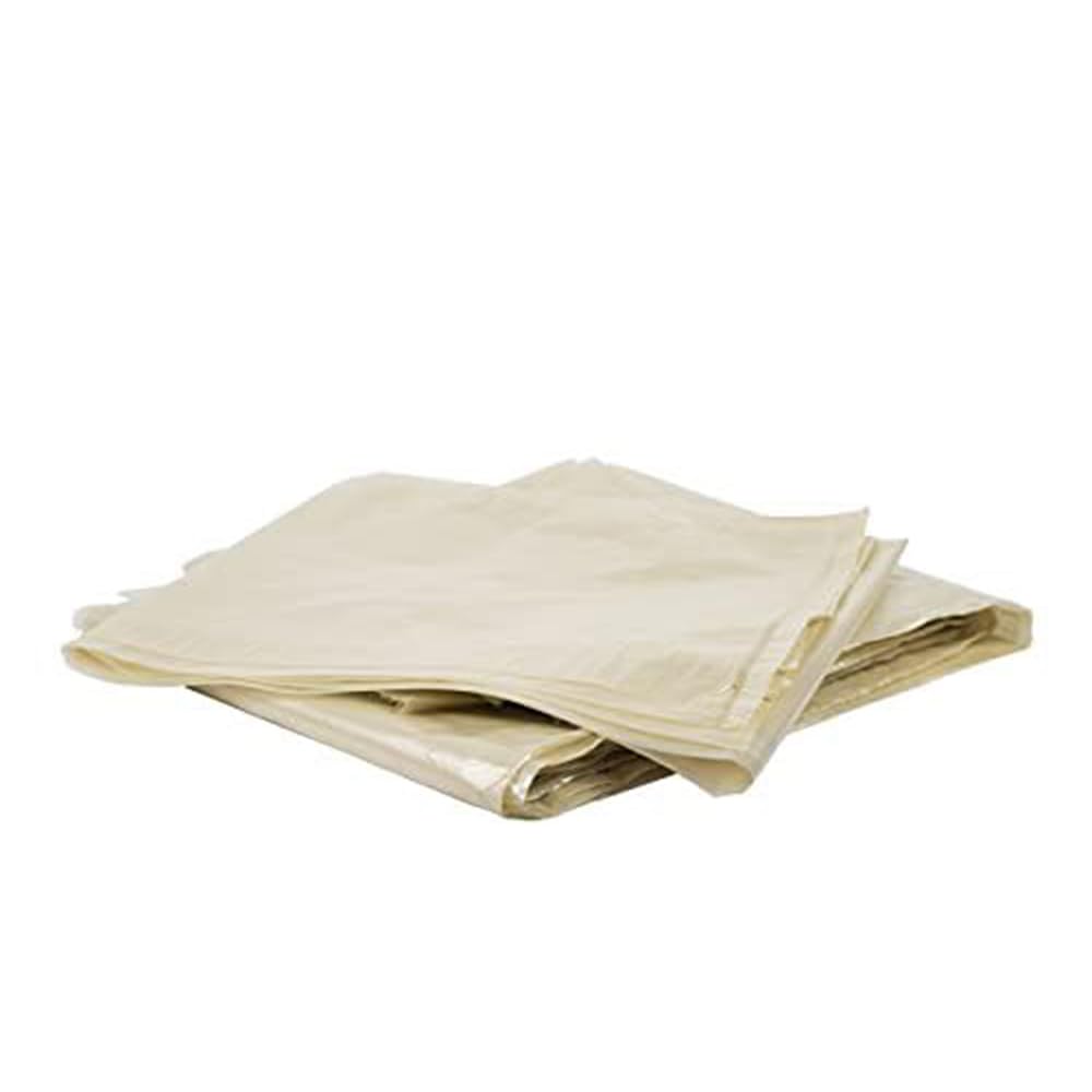 GM 110 Sacchi Ambra Trasparenti Extra Resistenti Mis. 90x120, 150 LT, Gr.170 a sacco, Confezione da 20 Kg, Realizzati al 100% Materiale Riciclato (PE),X Ristrutturazioni Giardinaggio Rifiuti Vari