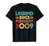 Photo Gallery 14th birthday gifts legend since february 2009 25 years old maglietta Photo Gallery 14th birthday gifts legend since february 2009 25 years old maglietta