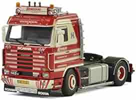 WSI SCANIA&TRAILER&CONTAINER ONE セット WSI 01-2567 Scania Streamline + Broshuis 4-axle Trailer