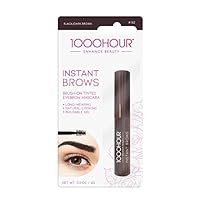 1000 HOUR Instant Brows Mascara, Black/Dark Brown, 6 g