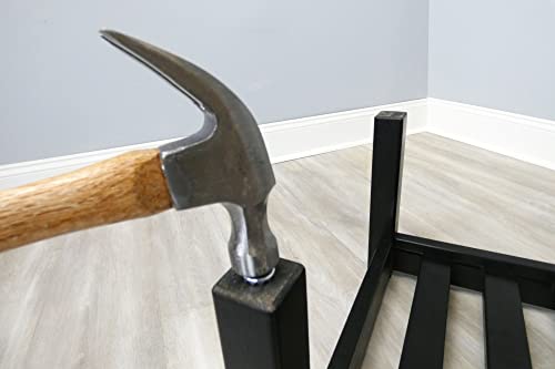 Shepherd Hardware 9418 Rodízio para cadeira de escritório de 5 cm, roda dupla, diâmetro da haste de