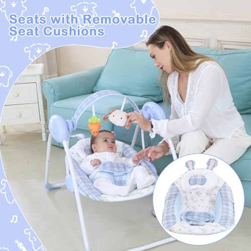 Portable Baby Swing with Music